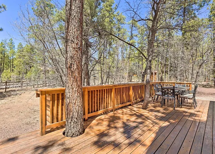 2-acre In W/ Fenced Yard * Pinetop-Lakeside